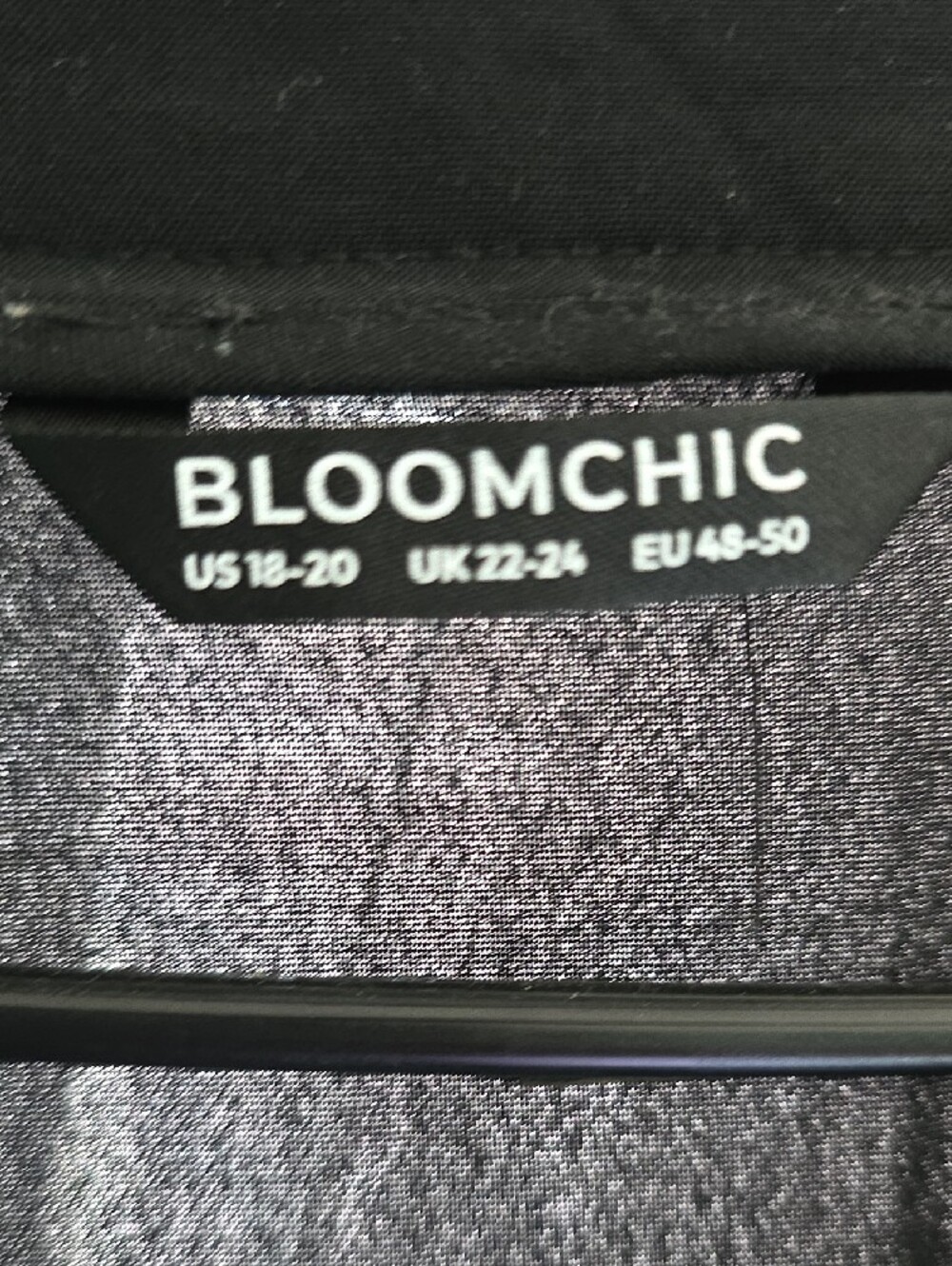 BloomChic (Size 18/20)Black Maxi Dress with Red and Teal Floral Print - Picture 6 of 6